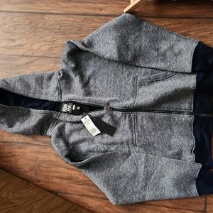 NWT Boys zip up hoodie